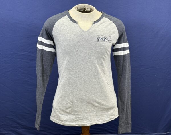 Women's Grey Baseball Shirt