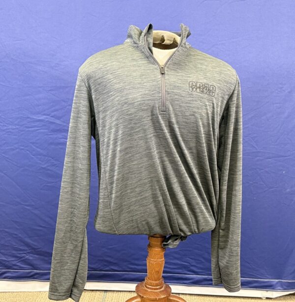 Grey Quarter Zip