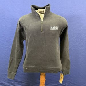 Women's Black Quarter Zip (S)