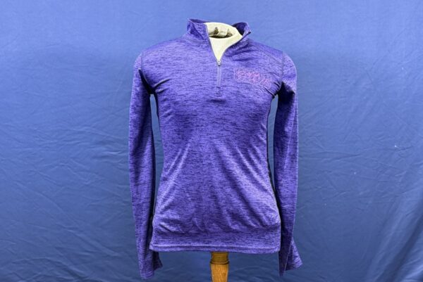 Women's Purple Quarter Zip (S)