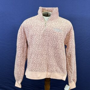 Pink Cheetah Quarter Zip
