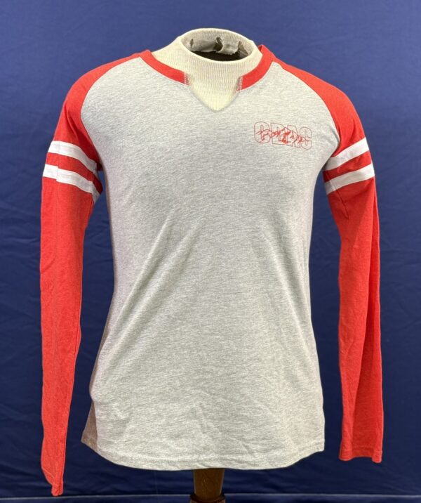 Women's Red Baseball Shirt