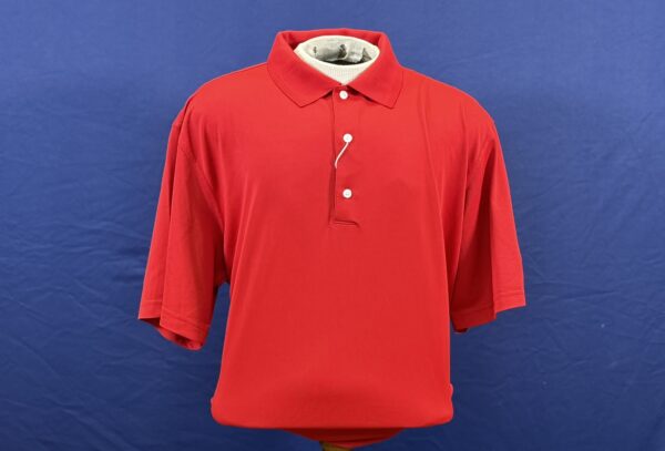 Red Cotton Polo (XL)
