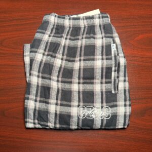 Black Flannel Lounge Pants