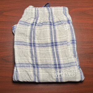 Dark Blue Flannel Lounge Pants
